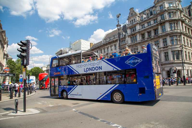 open top bus tour london route