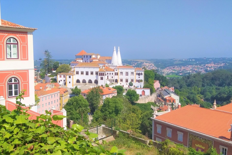 From Lisbon: Sintra, Regaleira and Pena Palace Guided Tour Pickup from Hotel Mundial