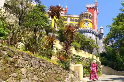 From Lisbon: Sintra, Regaleira and Pena Palace Guided Tour