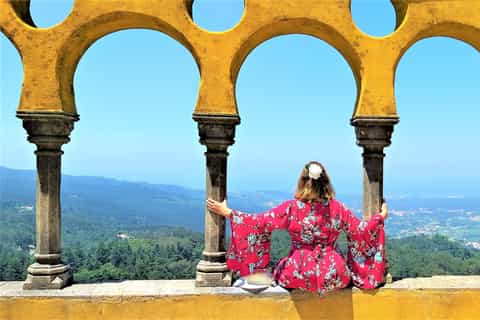 From Lisbon: Sintra, Regaleira and Pena Palace Guided Tour