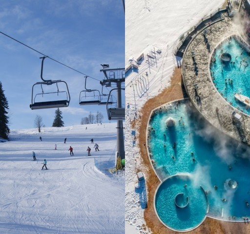 Visit From Kraków: Skiing and Thermal Baths Experience in Zakopane