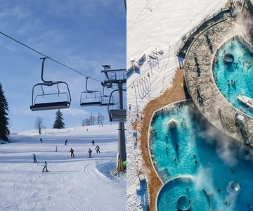 From Kraków: Skiing and Thermal Baths Experience