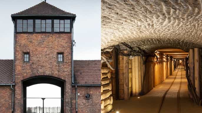 from kraków auschwitzbirkenau salt mine in 1 day