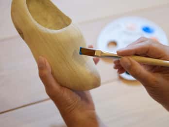 Zaanse Schans: Wooden Shoe Painting Workshop