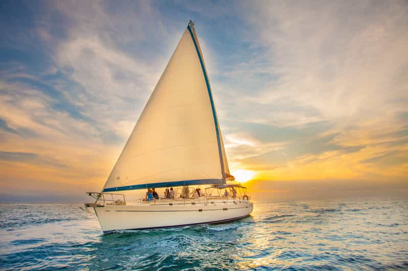 Cabo Luxury Sunset Sailing Adventure With Open Bar Getyourguide