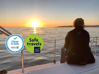 Cascais: Crucero de 2 horas al atardecer