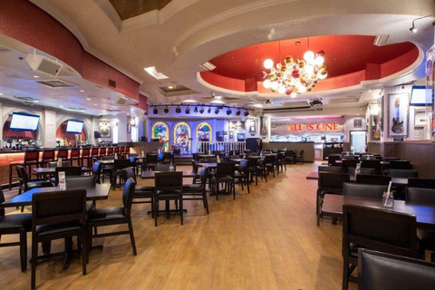 Maaltijd in Hard Rock Cafe Miami op Biscayne MarketplaceElectric Rock-menu