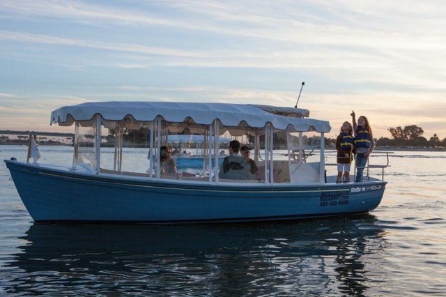 San Diego: noleggio privato Sun Cruiser Duffy Boat