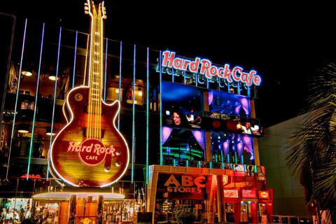 Maaltijd bij Hard Rock Las Vegas op de Las Vegas StripAkoestisch rockmenu