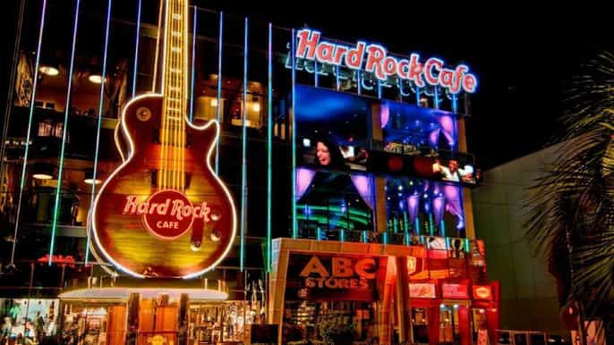 comida en hard rock las vegas en el strip de las vegas