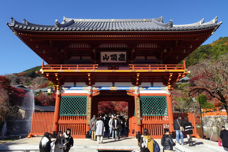 Osaka: Katsuoji Temple Guided Tour with Bus Transfer Private Tour in English with Meeting Point