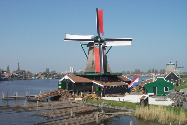 Zaanse Schans：正宗荷兰风车入口门票