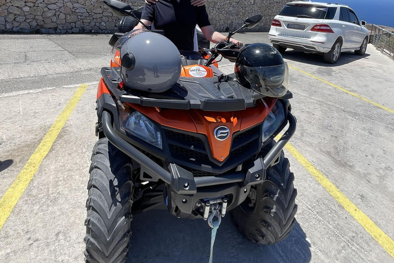 Santorini Panoramic ATV tour - Blue Domes & Volcanic Heights