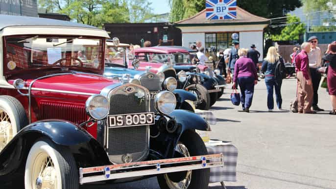 Weybridge: entrada al museo de Brooklands
