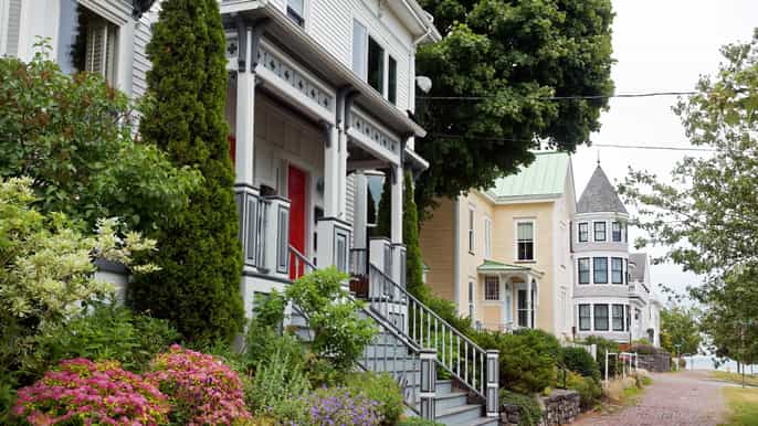 portland maine wandeltocht door de wijk west end