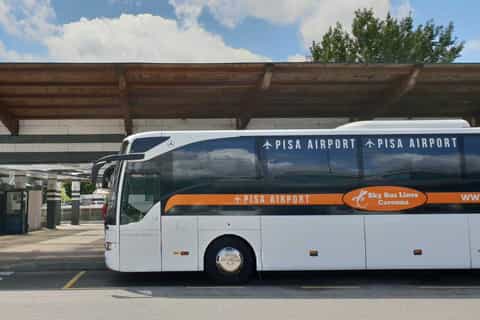 Florença: transporte compartilhado de ônibus de / para o aeroporto de Pisa
