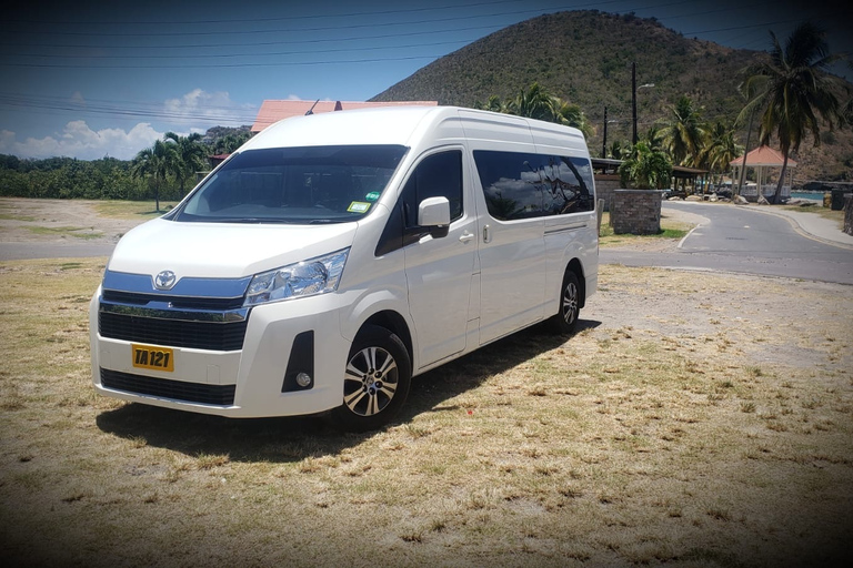 Visite en bus d'une demi-journée de l'île de Saint-Kitts