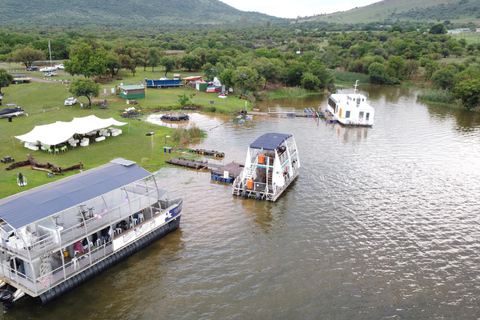 Johannesburg : Téléphérique et croisière en bateau pour le déjeuner, visite d&#039;une demi-journéeForfait d&#039;une demi-journée pour le téléphérique de Johannesburg et une crois