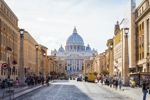 Rome from Civitavecchia: Colosseum, Vatican, and Historic Old Town by Minivan Shared tour in a small group of 8 people