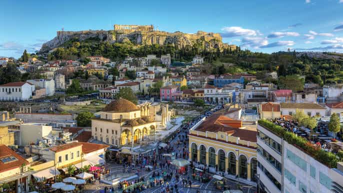 athens city and acropolis 3hour walking tour