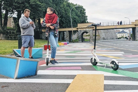 Oslo: stadstour met privé-e-scooter