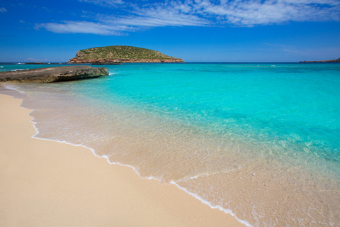 Ibiza: Strand-Hopping-Bootsfahrt mit Paddleboard, Essen und GetränkenIbiza: Strände-Bootsfahrt mit Paddleboard, Snacks & Drinks