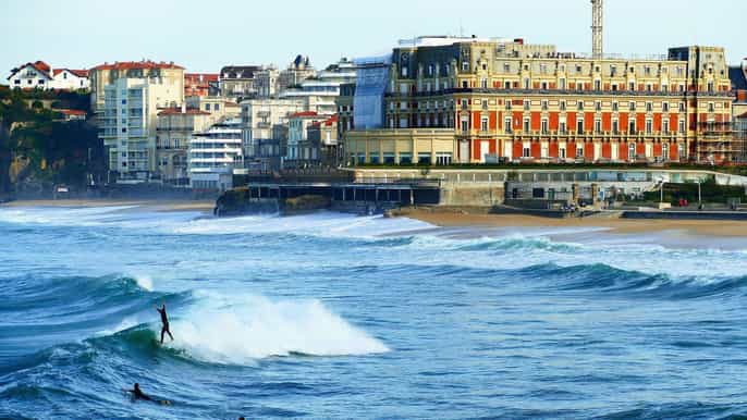 biarritz visite guidée à pied de 75 minutes