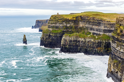 Depuis Dublin : journée aux falaises de Moher et à Galway