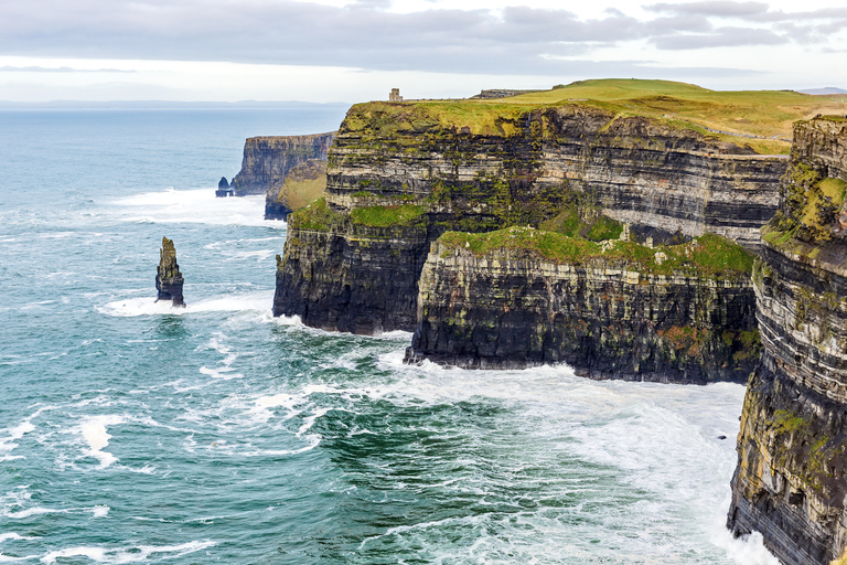 Dublin: Dagstur till Cliffs of Moher, Doolin, Burren och GalwayDublin, Mohers klippor Dagsutflykt till Cliffs of Moher, Doolin, Burren och Galway