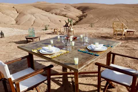 Marrakech: entrada para o jardim Majorelle e almoço no acampamento do deserto