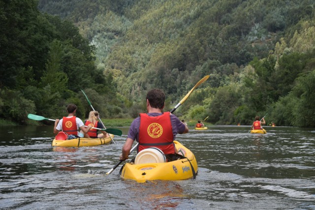 Visit Coimbra Mondego River Kayaking Tour in Vila Pouca