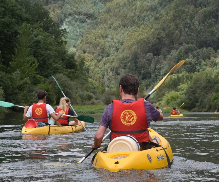 Coimbra : excursion en kayak sur la rivière Mondego