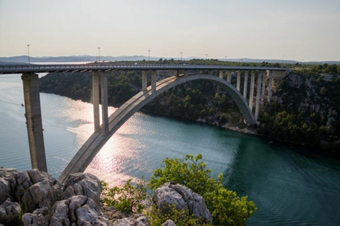 From Split or Trogir: NP Krka Bike Tour & Primošten From Trogir