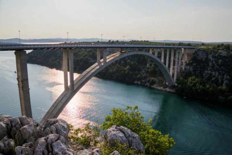 Ze Splitu lub Trogiru: NP Krka Bike Tour & PrimoštenPrywatna wycieczka ze Splitu i Trogiru
