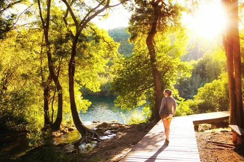 Ze Splitu lub Trogiru: NP Krka Bike Tour & Primošten