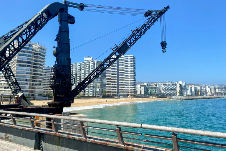 Depuis Santiago : excursion à Valparaíso/San AntonioDepuis Santiago : excursion en bateau à Valparaíso/San Antonio