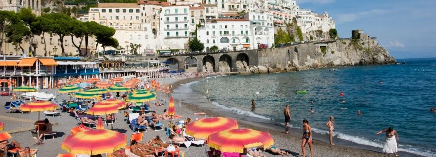 Da Positano: crociera privata di mezza giornata in Costiera Amalfitana con nuoto
