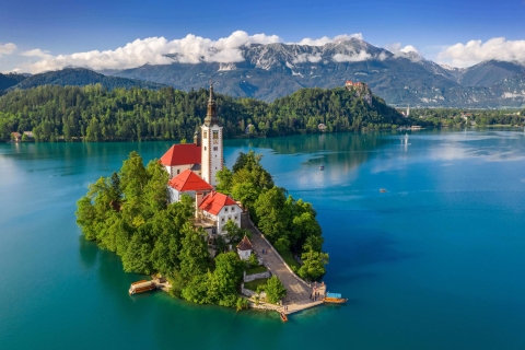 De Ljubljana: visite d'une demi-journée du lac de Bled