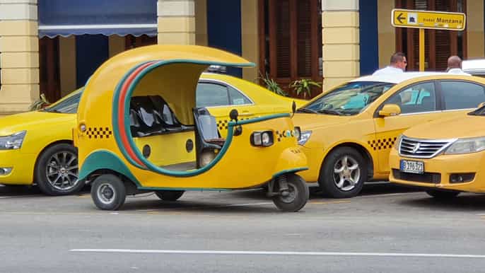 havana old havana walking tour with cocotaxi ride