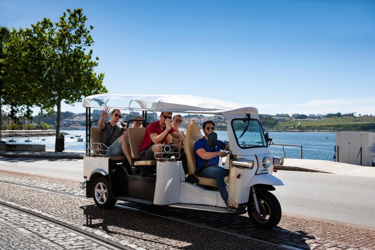 Porto: City to the Ocean Tuk-Tuk Tour English Private Tour