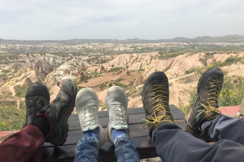 Cappadoce: randonnée d'une demi-journée dans la vallée rouge et rose