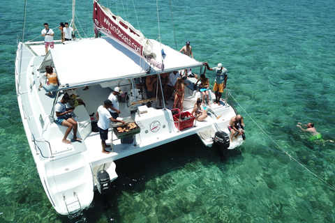 Maurice: bateau à moteur privé ou catamaran vers l'île aux CerfsHors-bord privé vers l'île aux Cerfs