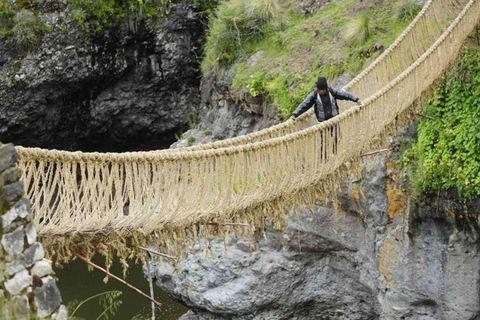 From Cusco: Q'eswachaka Inca Rope Bridge Tour