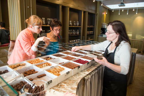 Bruselas: degustación de chocolate