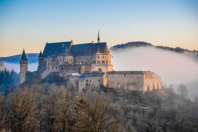 Luxembourg-Ville : visite des châteaux à arrêts multiples et de la nature