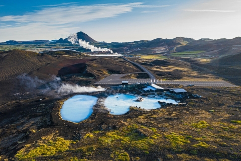 Mývatn: Entrada a los baños naturales de Myvatn