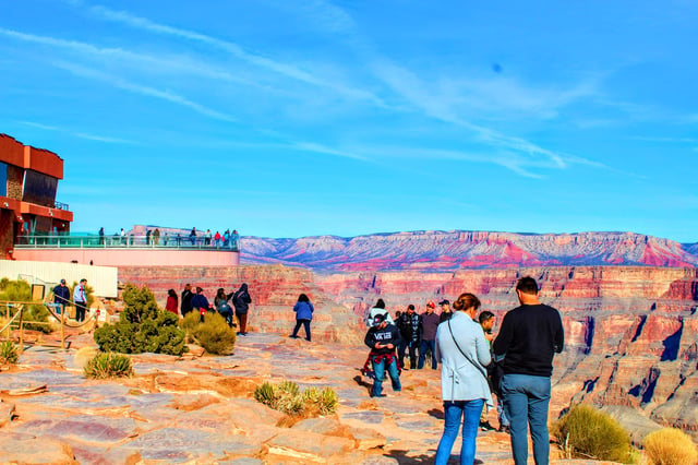 Las Vegas: Bustransfer zum Grand Canyon West Rim
