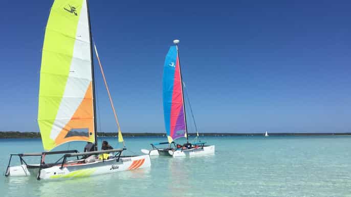 from tulum fullday bacalar sailing day trip with lunch