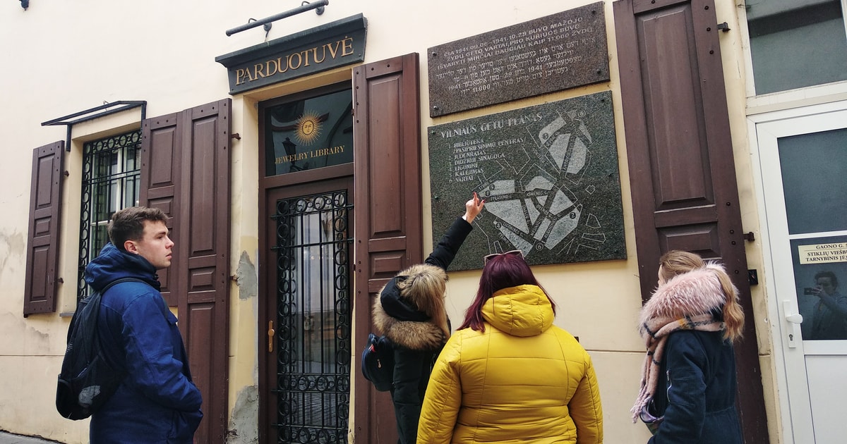 Vilnius: 3 Hour Jewish Heritage Tour GetYourGuide Vilnius: 3 Hour Jewish Heritage Tour GetYourGuide