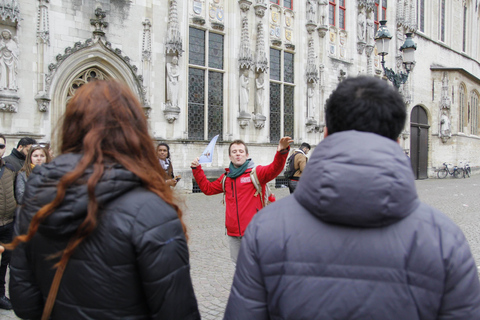 Bruges: tour della città interattivo privato a quizGiro in inglese